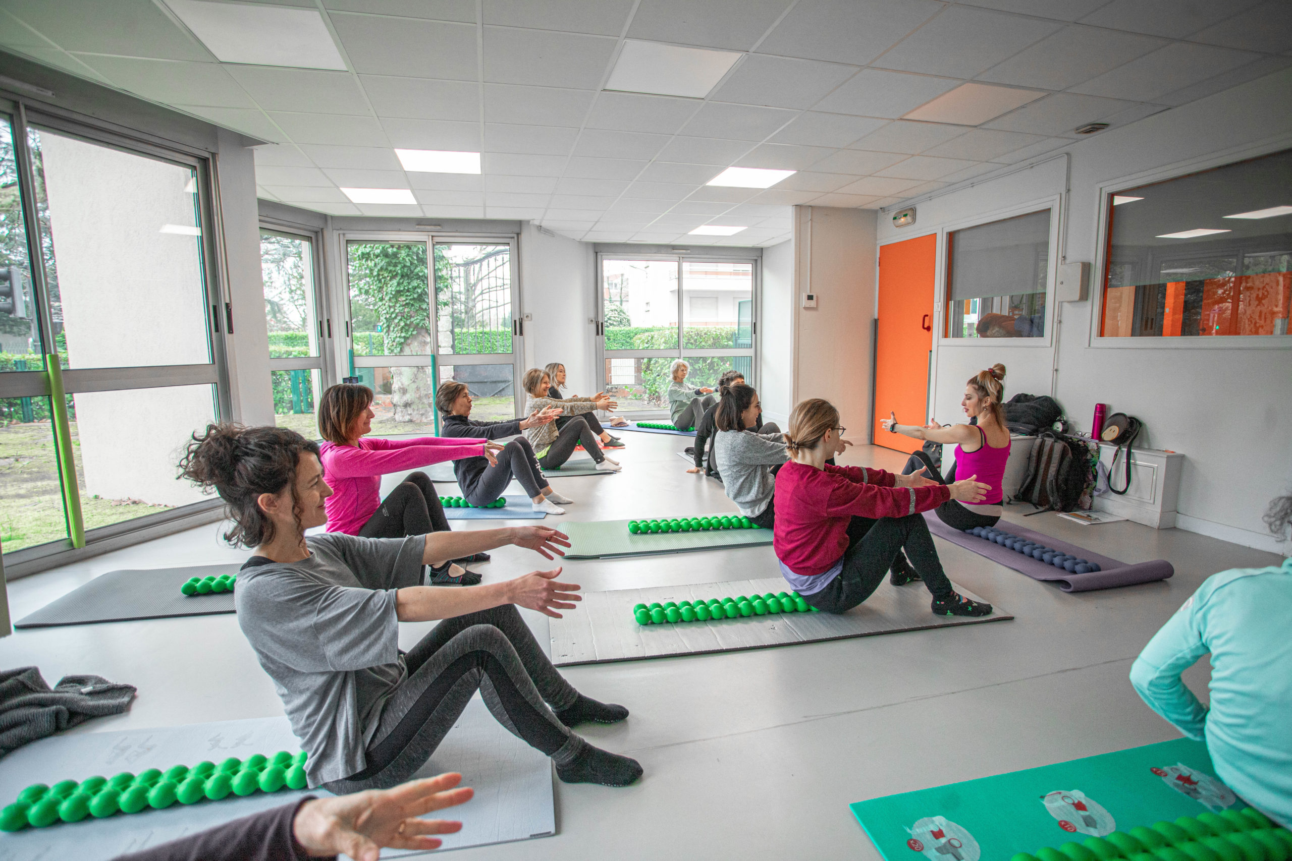 cours avec spinefitter atelier Pilates du samedi 7 juin
